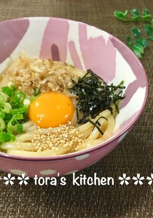 冷凍うどんde簡単☘️ガリバタうどん-レシピのメイン写真