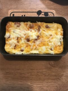 かぼちゃとウインナーのオムレツ風♪-レシピのメイン写真