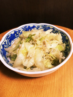 しらすとキャベツの麺つゆ炒め-レシピのメイン写真