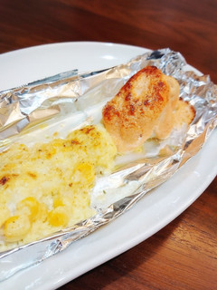 簡単 たらのめんたいマヨ&コンマヨ焼き-レシピのメイン写真