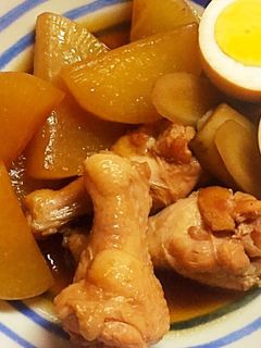 大根と手羽元の煮物-レシピのメイン写真