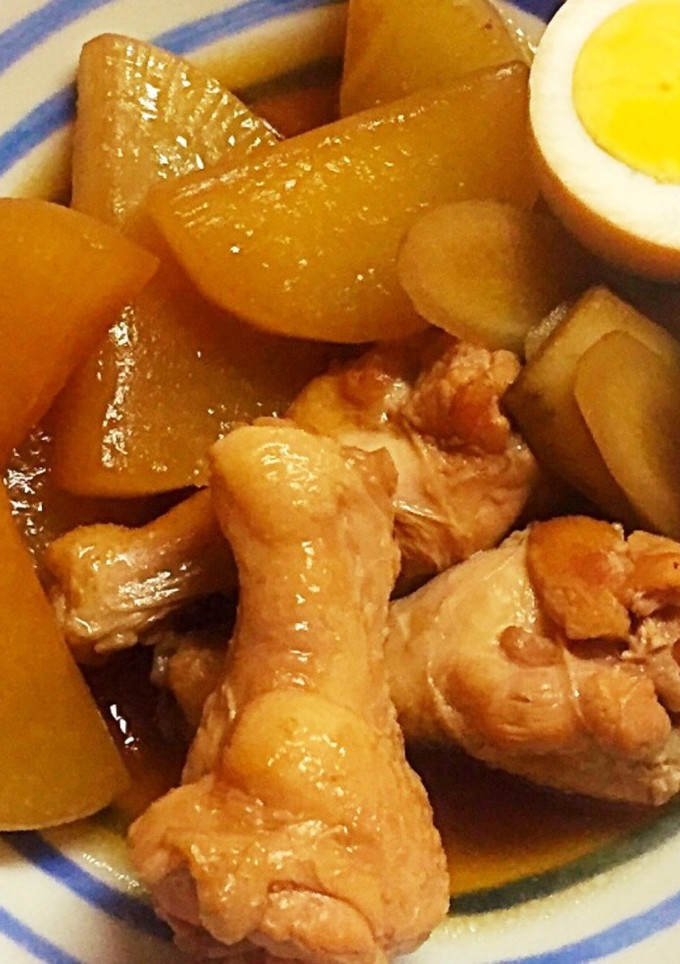 大根と手羽元の煮物-レシピのメイン写真