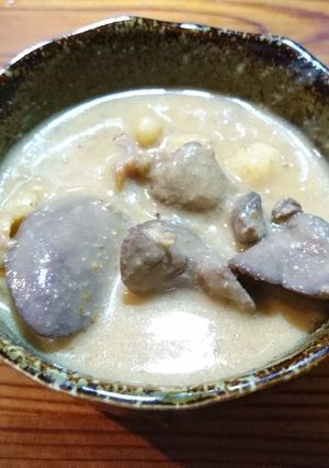 とり肝の味噌煮-レシピのメイン写真