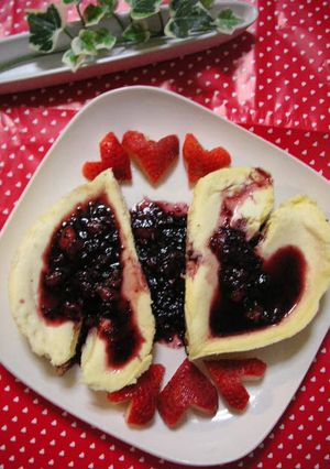 フライパンで♡チーズケーキ-レシピのメイン写真