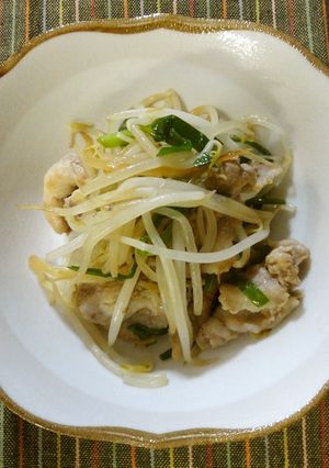 節約☆ニラもやし炒め-レシピのメイン写真