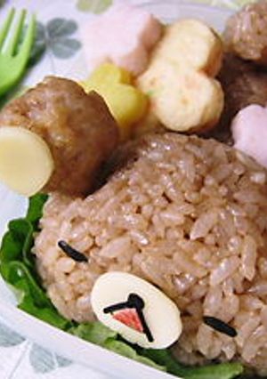 りらっくま(キャラ弁)-レシピのメイン写真