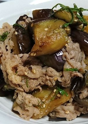 サッパリ食べれる☆茄子と牛肉の南蛮風-レシピのメイン写真