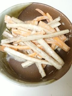 糠漬けの根菜サラダ-レシピのメイン写真