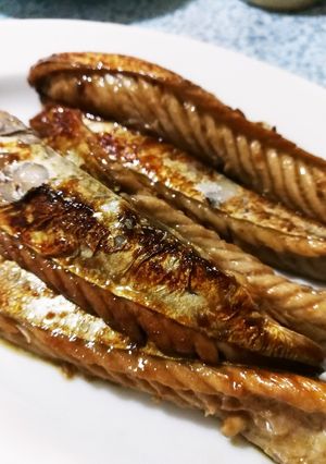 カツオハラスのニンニク醤油焼き！-レシピのメイン写真