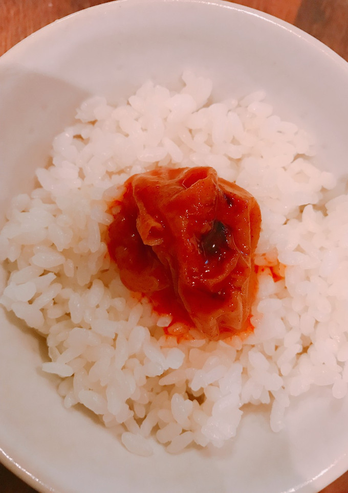 ご飯がすすむ♪簡単・梅キムチ！-レシピのメイン写真