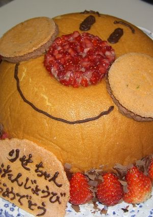 アンパンマンケーキ-レシピのメイン写真