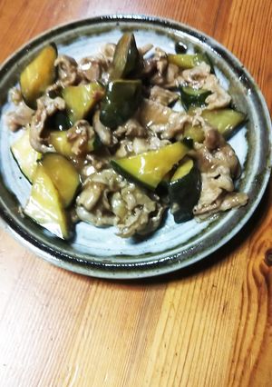 豚肉と胡瓜の醤油炒め-レシピのメイン写真