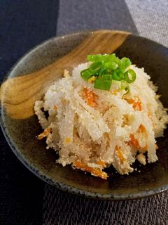 【田舎料理】大根と真鱈の子和え-レシピのメイン写真