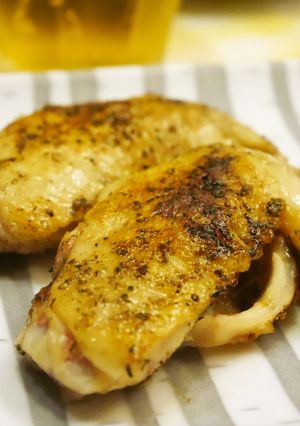 鶏手羽先の中華風フライパン焼き-レシピのメイン写真