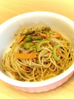*ゴーヤとツナの和風パスタ*-レシピのメイン写真