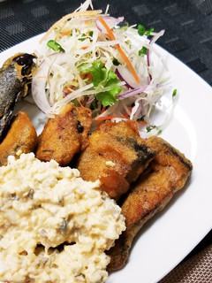 かつおのフリッターカレー風味-レシピのメイン写真