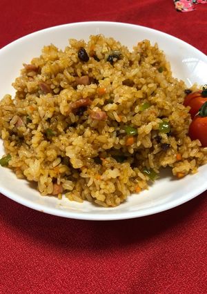 我が家のドライカレー-レシピのメイン写真