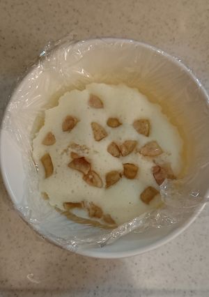 米粉パンケーキミックスの離乳食蒸しパン-レシピのメイン写真