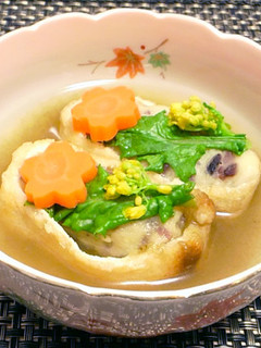 豆腐黒米いなり餅煮-レシピのメイン写真