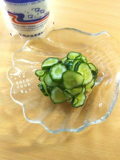 ポテトサラダや和え物に*きゅうりの塩もみ-レシピのメイン写真