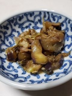 大量消費♪茄子と茗荷の炒め物-レシピのメイン写真