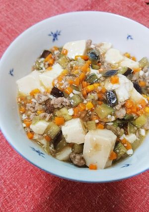 野菜たっぷり☆子供も食べれる和風麻婆豆腐-レシピのメイン写真