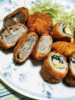 新玉ねぎの肉巻きフライ-レシピのメイン写真