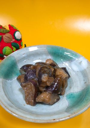 レンチンなすの味噌炒め　-レシピのメイン写真
