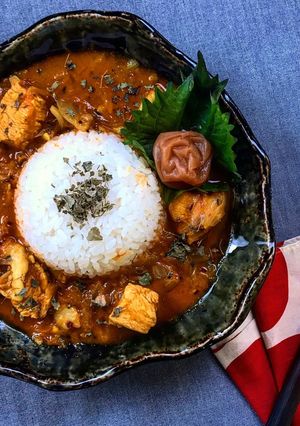 こくうま♫和風チキンカレー-レシピのメイン写真