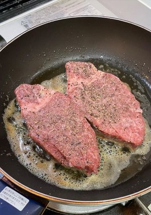簡単！おいしいステーキの焼き方。-レシピのメイン写真