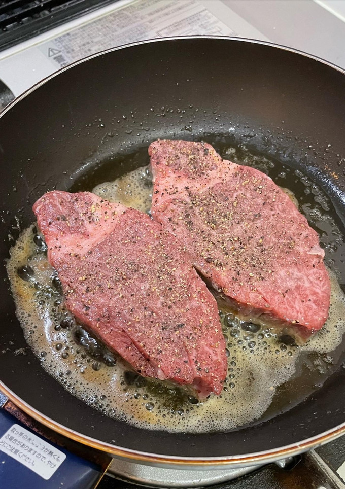 簡単！おいしいステーキの焼き方。-レシピのメイン写真