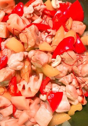 鶏肉とカシューナッツの甘辛炒め-レシピのメイン写真