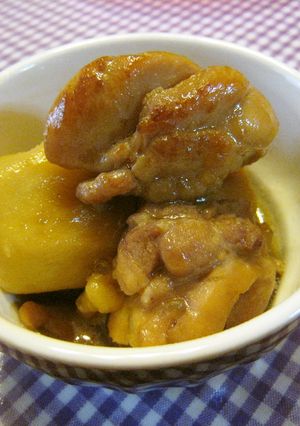 ほっこり美味しい里芋と鶏肉の甘辛煮物-レシピのメイン写真