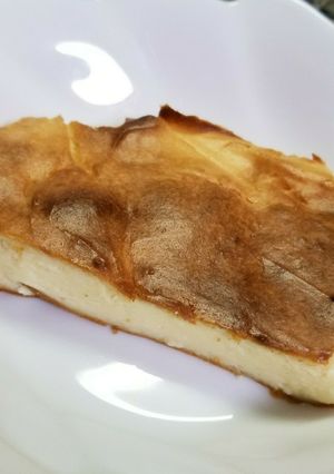 水切りヨーグルトのベイクドチーズケーキ-レシピのメイン写真