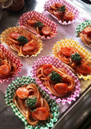【お弁当用】冷凍ストックナポリタンパスタ-レシピのメイン写真