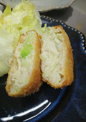 鶏ひき肉と豆腐のジューシーメンチカツ-レシピのメイン写真