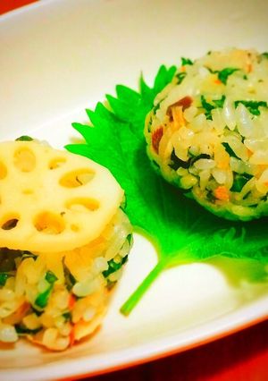 混ぜるだけ!鯖缶de鯖寿司風おにぎり-レシピのメイン写真