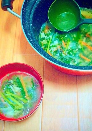 さっぱり♪大葉入り中華スープ-レシピのメイン写真
