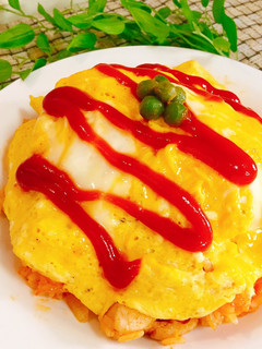 ふわとろ卵で♡うちの美味しいオムライス-レシピのメイン写真