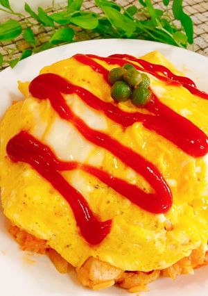 ふわとろ卵で♡うちの美味しいオムライス-レシピのメイン写真