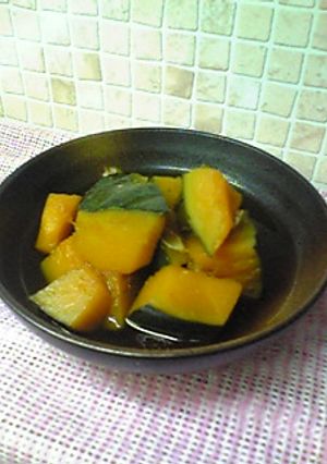 義理母も認めたかぼちゃ煮(๑→ܫ←๑)-レシピのメイン写真