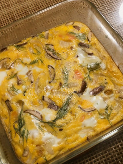 スモークサーモンのスパニッシュオムレツ-レシピのメイン写真