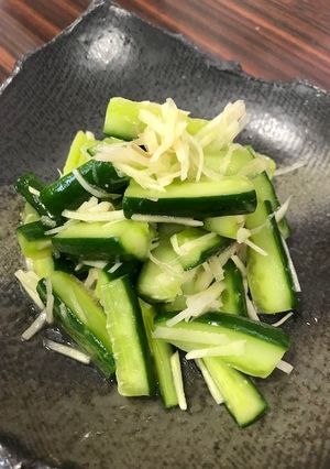 パリッときゅうりの生姜漬け【JA福岡市】-レシピのメイン写真