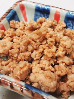 簡単!鶏挽き肉のそぼろ-レシピのメイン写真