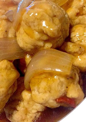 鶏胸肉で！肉団子の甘酢あん-レシピのメイン写真