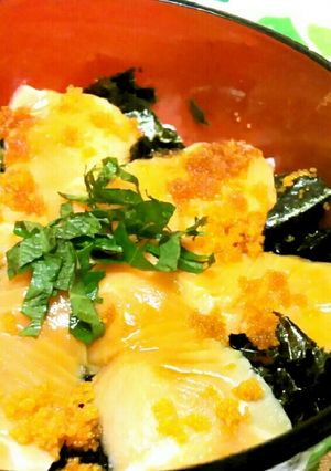 ☆シソごま酢飯deサーモン丼☆-レシピのメイン写真