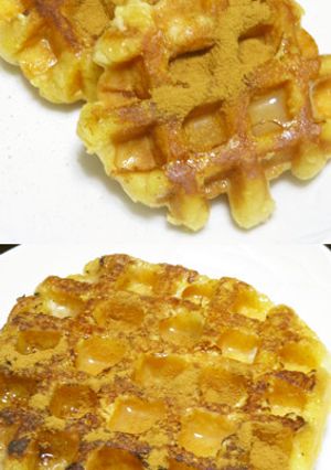 ワッフルで作る美味濃厚なフレンチトースト-レシピのメイン写真