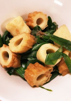 【自分用メモ】ニラとちくわのおかか煮-レシピのメイン写真