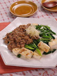 豆腐とねぎの肉味噌あんかけ☆-レシピのメイン写真