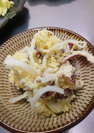さつまいものハニマヨマスタード和え-レシピのメイン写真